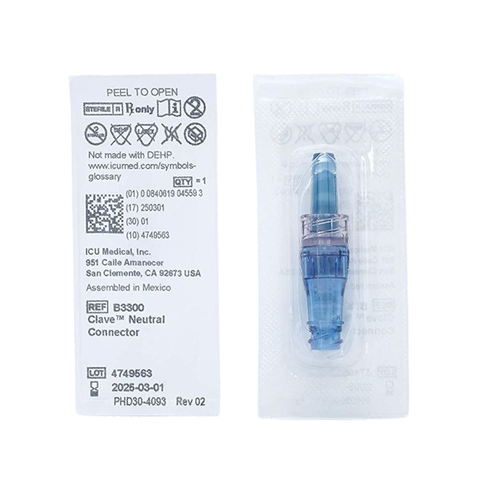 Needleless Connector Microclave® Neutral Displacement - BeHope