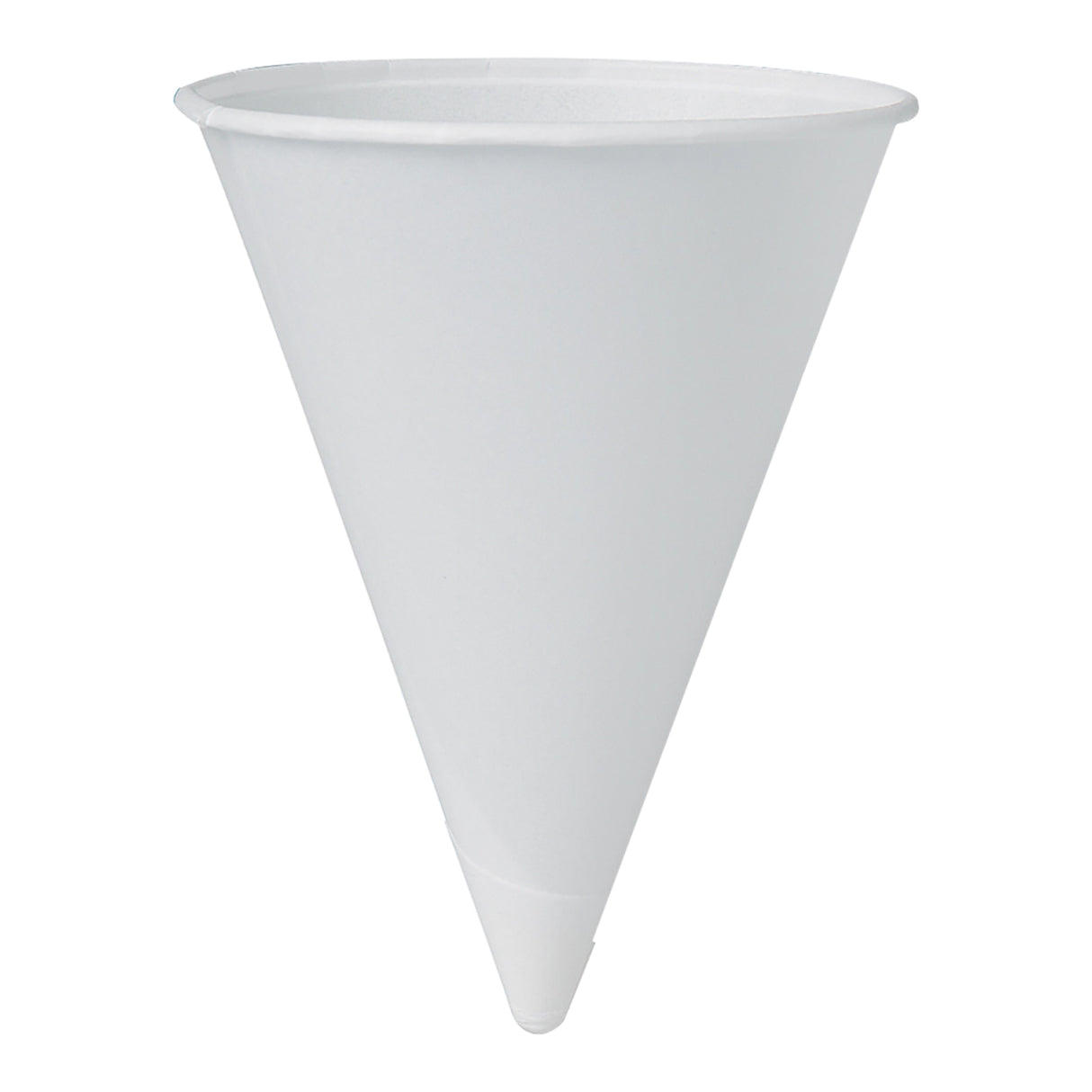 Paper Cone Cup Bare® Eco-Forward® 4.25 oz. White Paper Disposable - BeHope