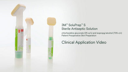 Skin Prep Solution 3m™ Soluprep™ S 26 Ml Foam Applicator 2% / 70% Strength Chg (chlorhexidine Gluconate) / Isopropyl Alcohol Sterile - Behope