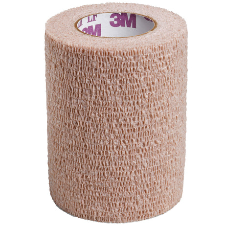 Cohesive Bandage 3M™ Coban™ LF 3 Inch X 5 Yard Self-Adherent Closure Tan NonSterile Standard Compression - BeHope