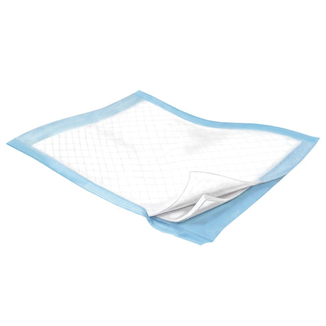 Disposable Underpad Wings™ Plus 23 X 36 Inch Fluff / Polymer Heavy Absorbency - BeHope