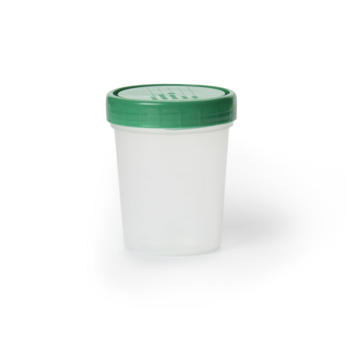 Specimen Container AMSure® 120 mL (4 oz.) Screw Cap Unprinted NonSterile - BeHope