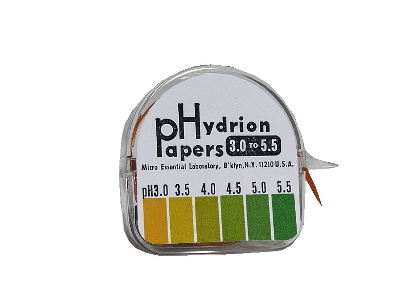 pH Paper in Dispenser Hydrion® 3.0 to 5.5 - BeHope