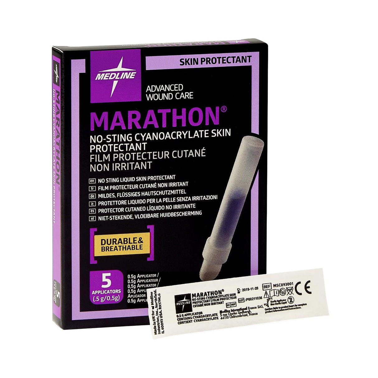 Skin Barrier Applicator Marathon® Cyanoacrylate Applicator Bottle Sterile - BeHope