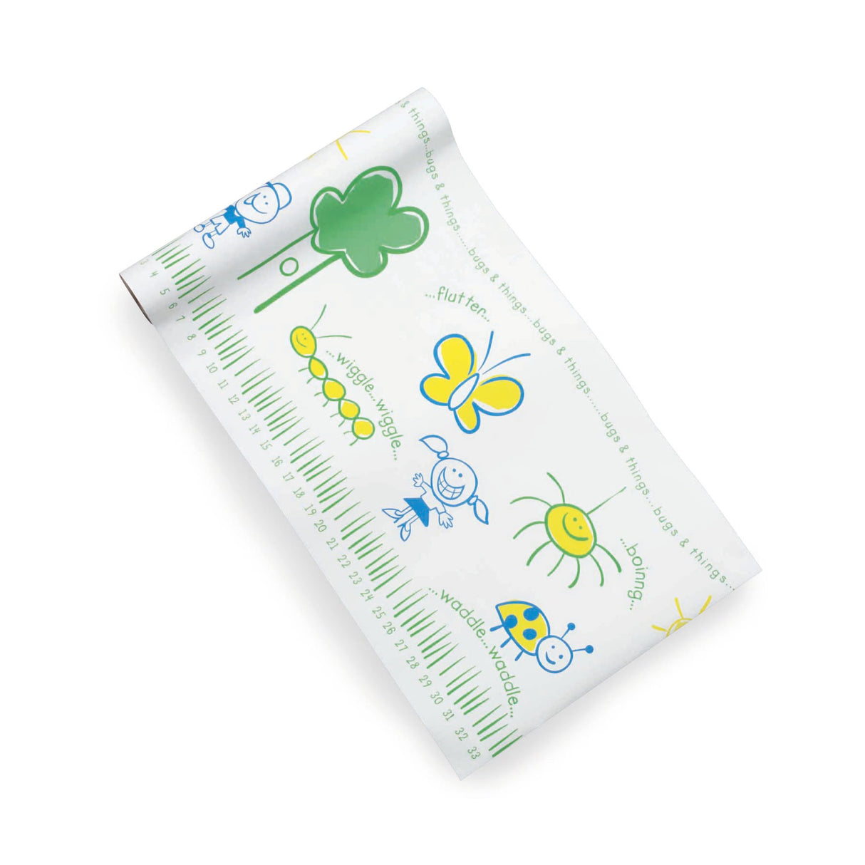 Table Paper McKesson 21 Inch Width 125 Foot Length Print (Bugs and Things) Crepe - BeHope