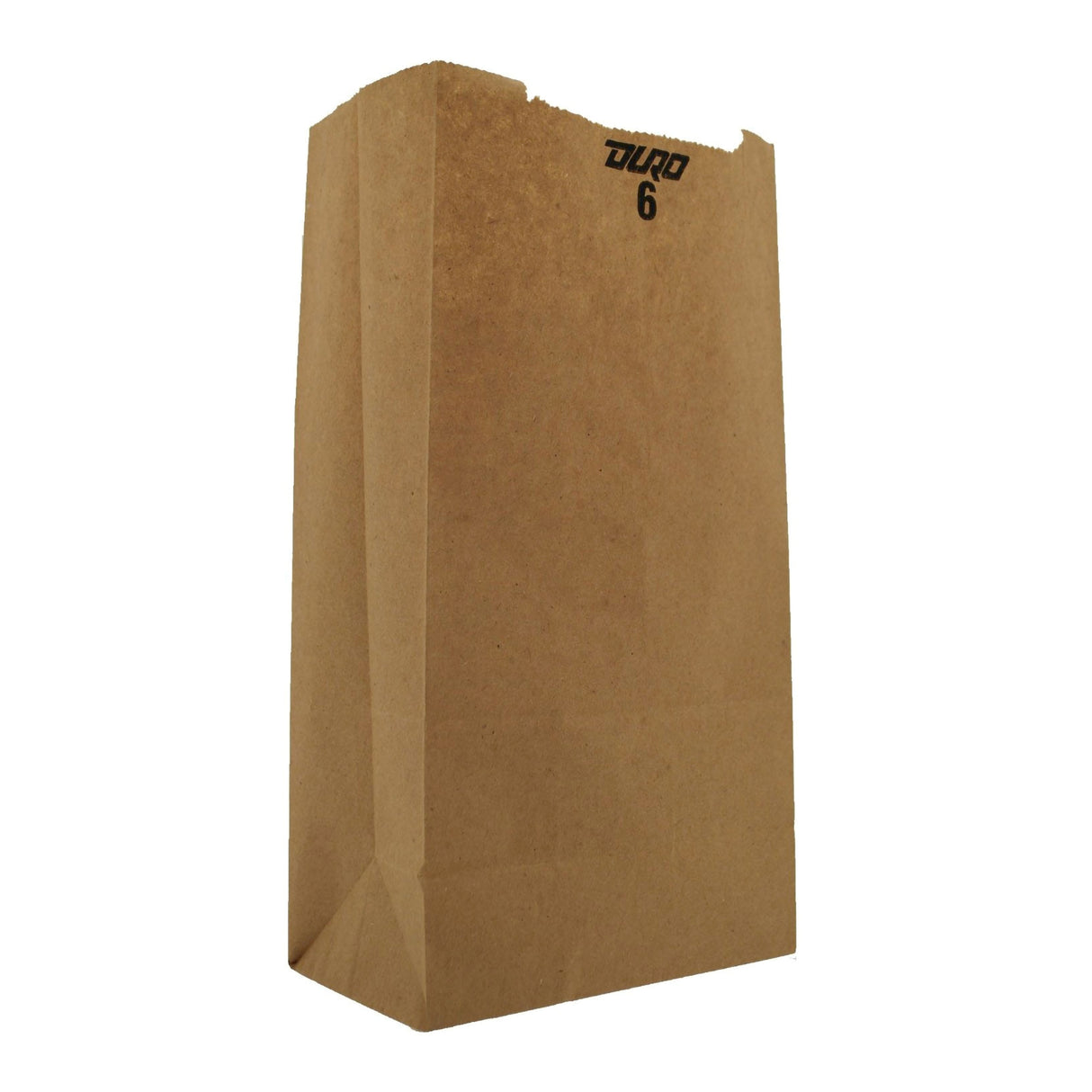 Grocery Bag Duro® Brown Kraft Recycled Paper #6 - BeHope