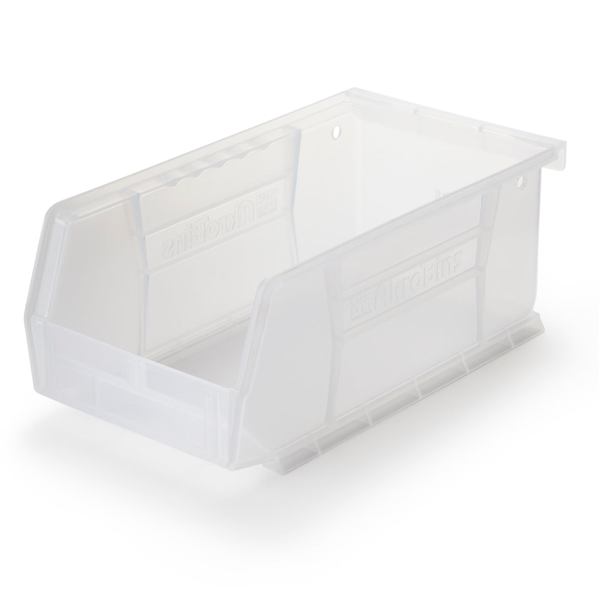 Storage Bin AkroBins® Clear Plastic 3 X 4-1/8 X 7-3/8 Inch - BeHope