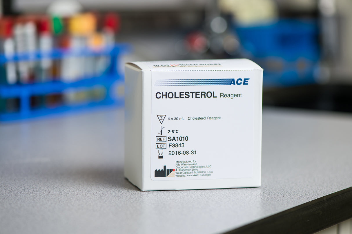 General Chemistry Reagent ACE® Cholesterol For ACE and ACE Alera Analyzers 800 Tests - BeHope