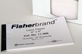 Optical Lens Cleaning Paper Fisherbrand™ Cleaning Glass Lenses - BeHope