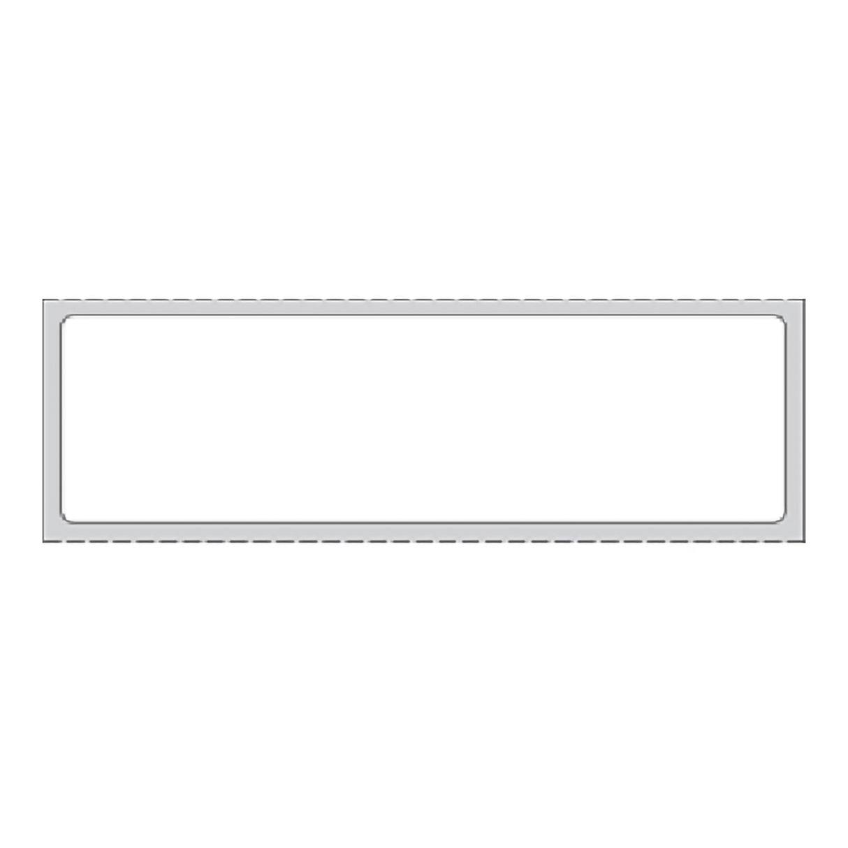 Blank Label pdc® Thermal Label White Paper 1 X 3-1/2 Inch - BeHope