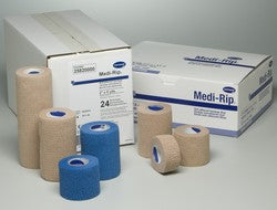 Cohesive Bandage Medi-Rip® 6 Inch X 5 Yard Self-Adherent Closure Tan NonSterile Standard Compression - BeHope