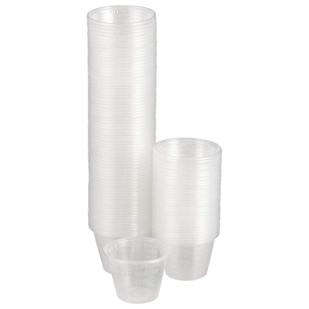 Medicine Cup McKesson 1 oz. Clear Plastic Disposable NonSterile - BeHope