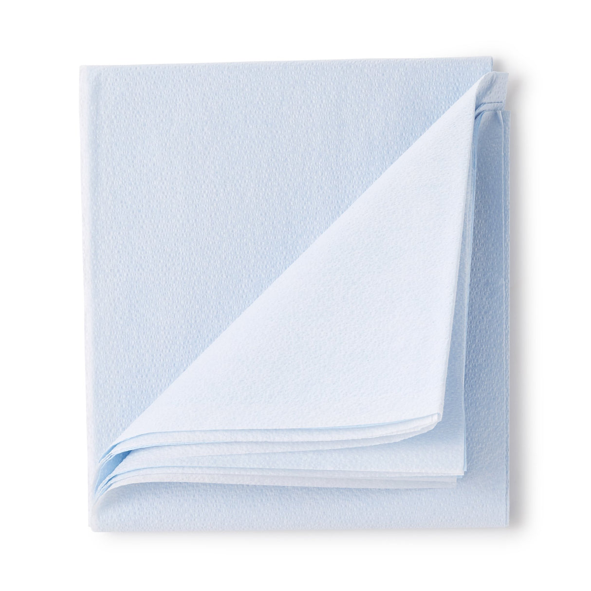 Stretcher Sheet McKesson Flat 40 W X 90 L Inch Blue 50% Cellulose Tissue / 50% Polyethylene Film Disposable - BeHope