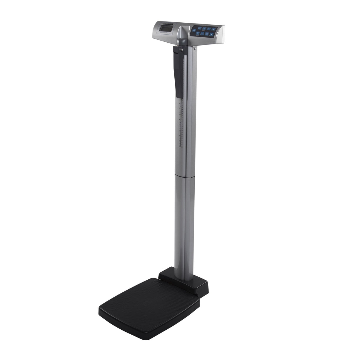 Physician Scale with Height Rod Health O Meter® Digital Display 660 lbs. / 300 kg Capacity Black / Gray AC Adapter / Battery Operated - BeHope