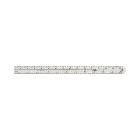 Ruler Stainless Steel 1/2 X 6 Inch - BeHope