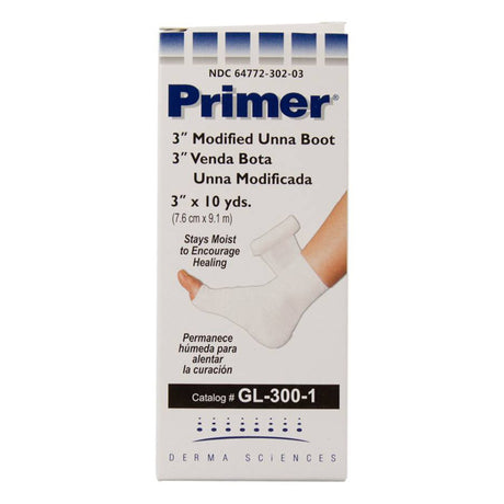 Unna Boot Primer® Zinc Oxide 3 Inch X 10 Yard - BeHope