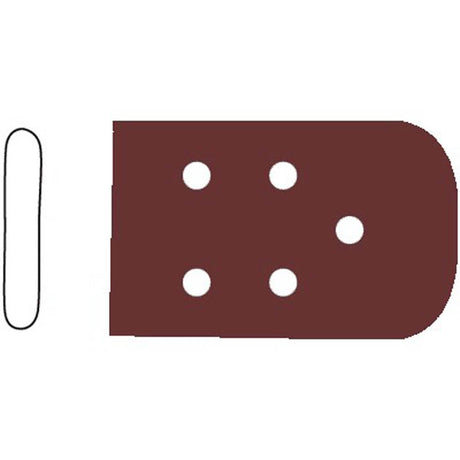 Instrument Tip Protector SklarTip™ 5/64 X 5/8 X 1 Inch, 18 X 3 mm, Brown, Vented Tip - BeHope