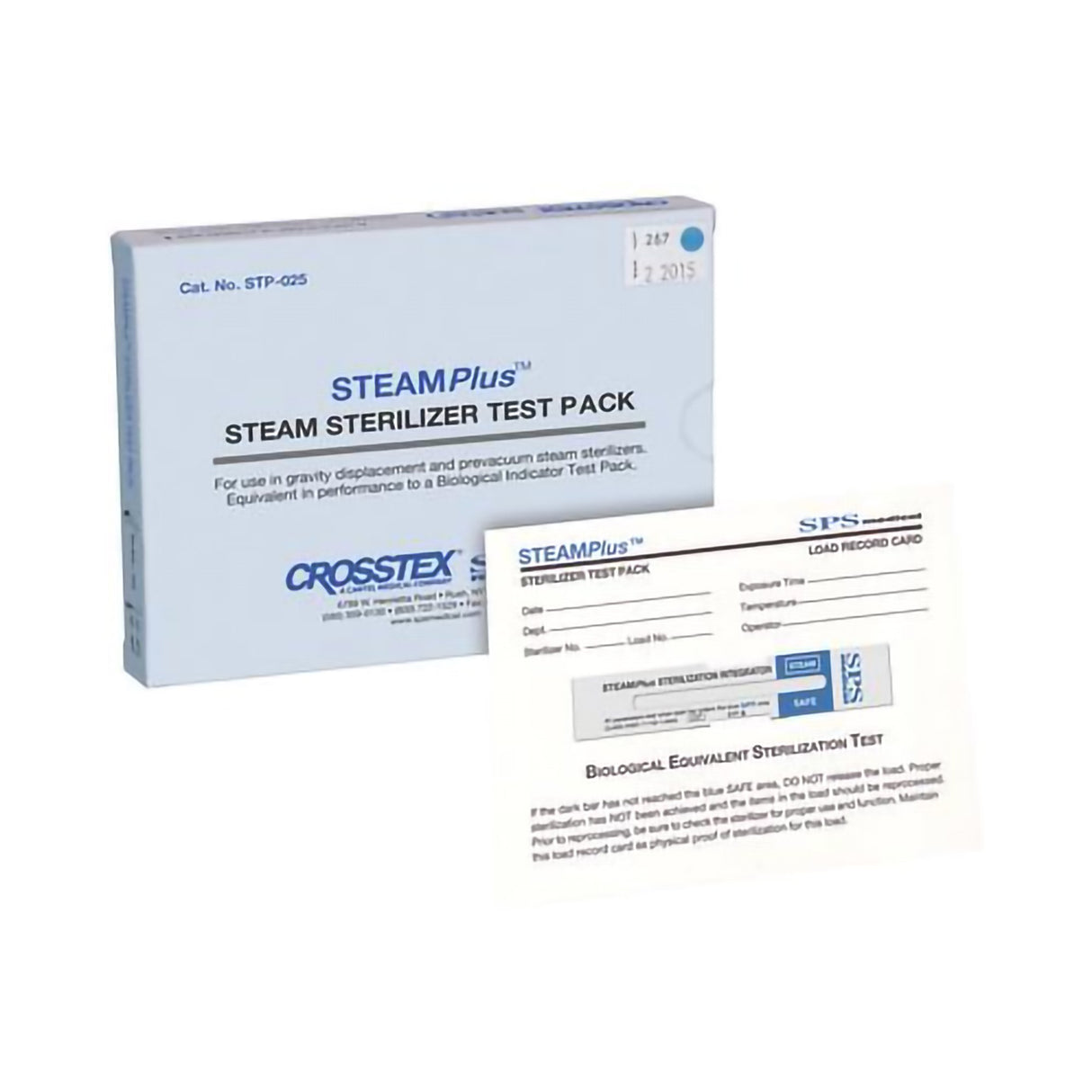 STEAMPlus™ Sterilization Chemical Integrator Pack Steam 4 Inch Length - BeHope