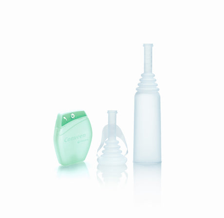 Male External Catheter Conveen® Optima Self-Adhesive Seal PSX Silicone X-Large - BeHope