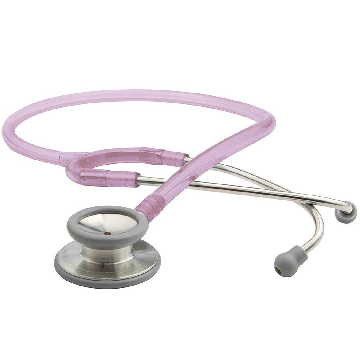 Clinician Stethoscope Adscope® 603 Pink 1-Tube 22 Inch Tube Double Sided Chestpiece - BeHope