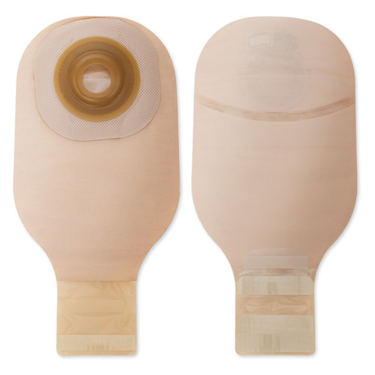 Ostomy Pouch Premier™ Flextend™ One-Piece System 12 Inch Length Soft Convex, Pre-Cut 1-1/4 Inch Stoma Drainable - BeHope