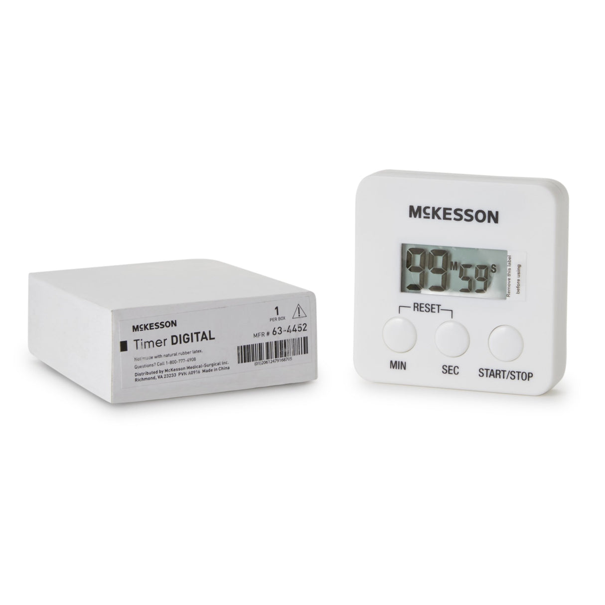 Electronic Alarm Timer Count Down McKesson 100 Minutes Digital Display - BeHope