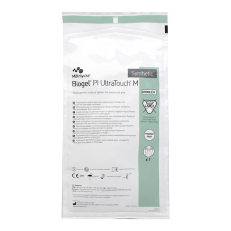 Surgical Glove Biogel® PI UltraTouch™ M Size 6.5 Sterile Polyisoprene Standard Cuff Length Micro-Textured Straw Not Chemo Approved - BeHope