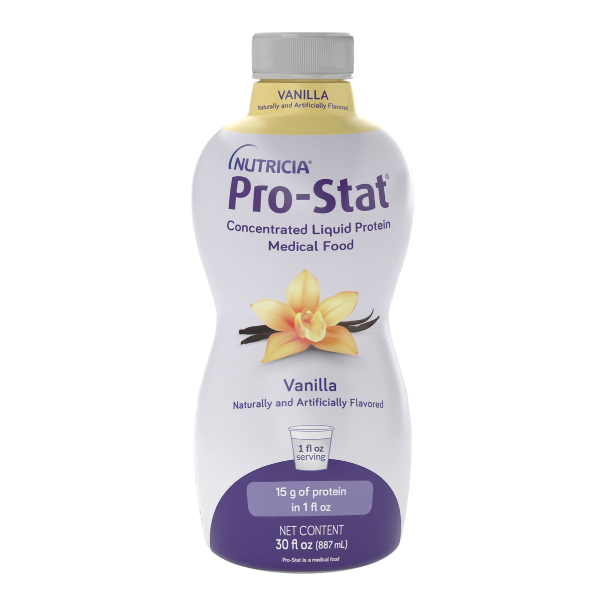 Oral Supplement Pro-Stat® Vanilla Flavor Liquid 30 oz. Bottle - BeHope