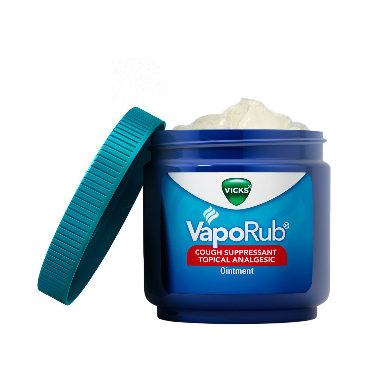 Chest Rub Vicks® VapoRub® 4.8% - 1.2% - 2.6% Strength Ointment 6 oz. - BeHope