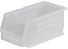 Storage Bin AkroBins® Clear Plastic 5 X 5-1/2 X 10-7/8 Inch - BeHope