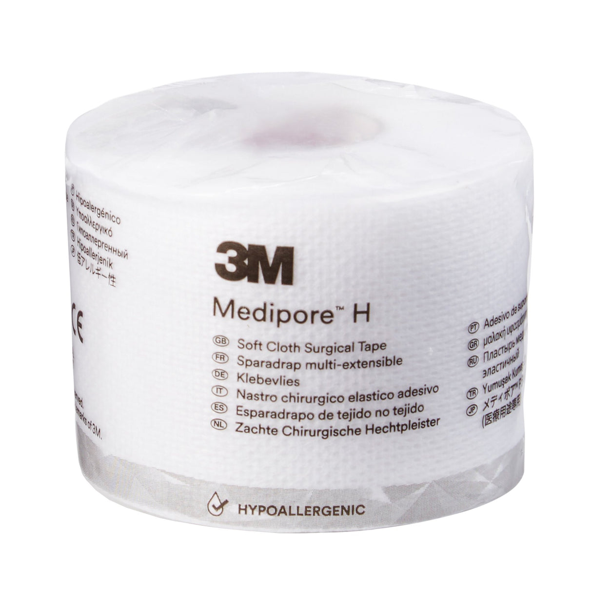 Perforated Medical Tape 3M™ Medipore™ H White 2 Inch X 10 Yard Soft Cloth NonSterile - BeHope