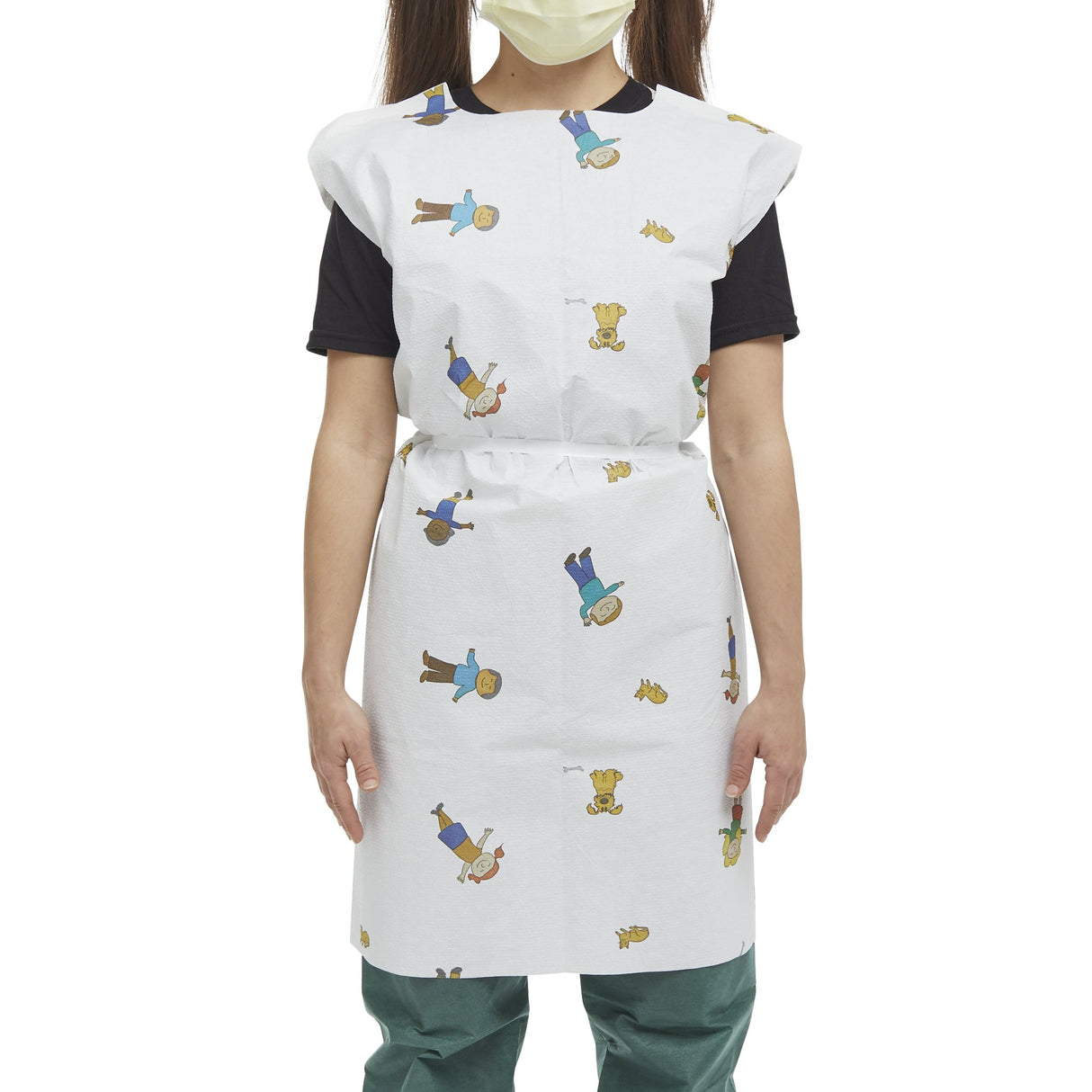 Patient Exam Gown McKesson Child Size Kid Design (McKesson KIDS® Print) Disposable - BeHope