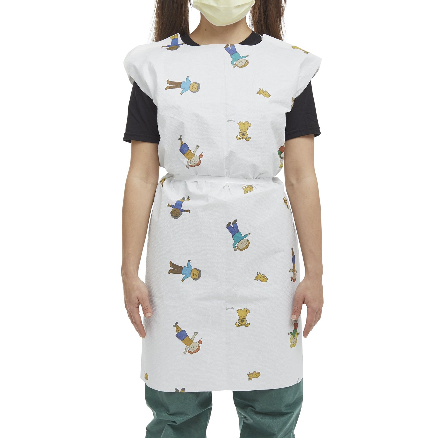 Patient Exam Gown McKesson Child Size Kid Design (McKesson KIDS® Print) Disposable - BeHope