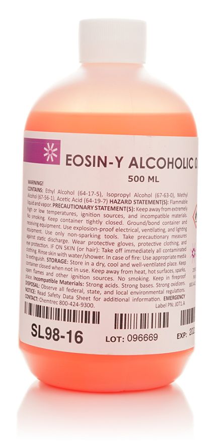 Eosin Y Stain Alcoholic 1 Gal. - Behope