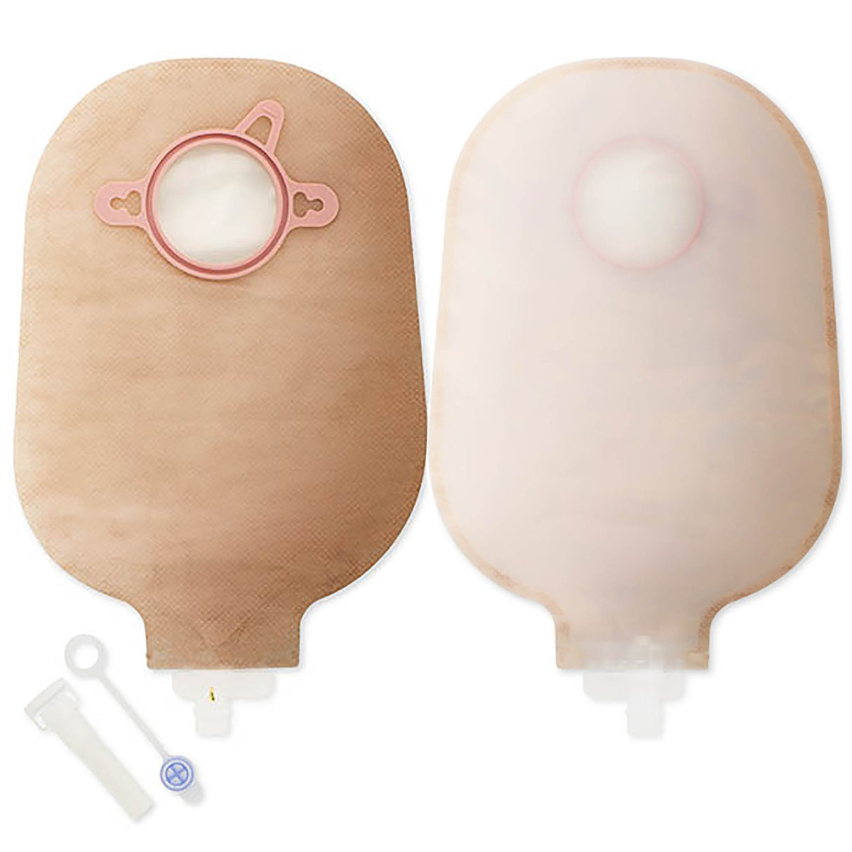 Urostomy Pouch New Image™ Two-Piece System 9 Inch Length, Maxi 2-1/4 Inch Stoma Drainable - BeHope