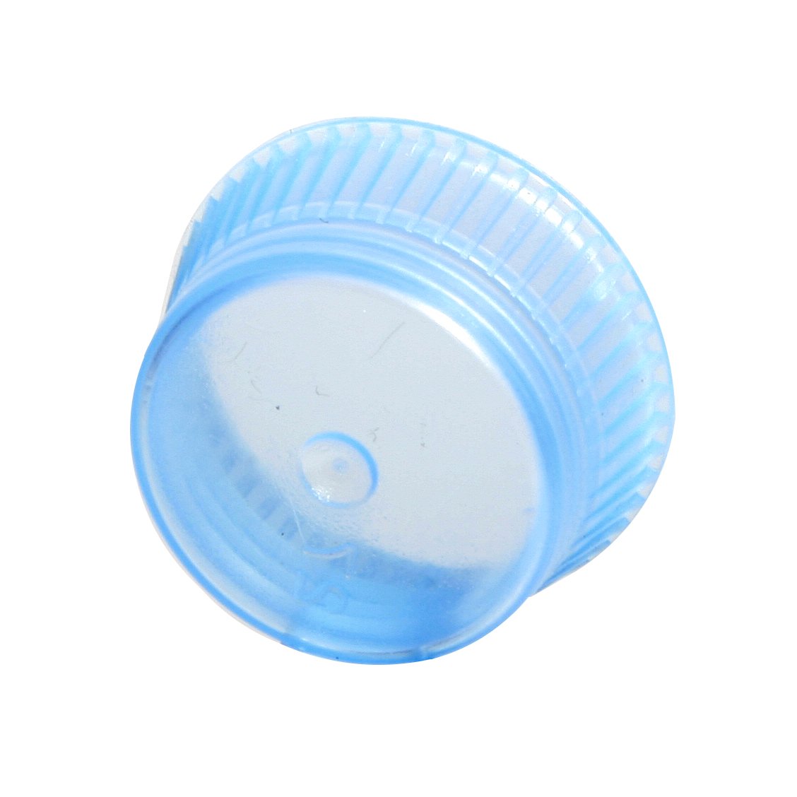 Uni-Flex® Safety Cap Tube Closure Flexible Plastic Over-Locking Blue 13 mm For 13 mm Culture Tubes NonSterile - BeHope