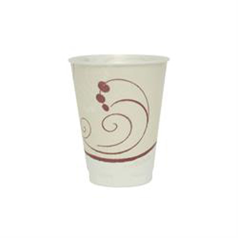 Insulated Drinking Cup Trophy® Plus™ 12 oz. Symphony® Print Paper Disposable - BeHope