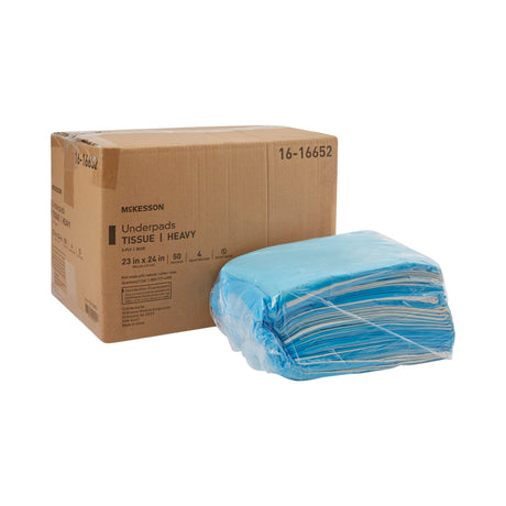 Procedure Underpad McKesson 23 W X 24 L Inch Blue NonSterile - BeHope