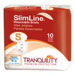 Unisex Adult Incontinence Brief Tranquility® Slimline® Small Disposable Heavy Absorbency - BeHope
