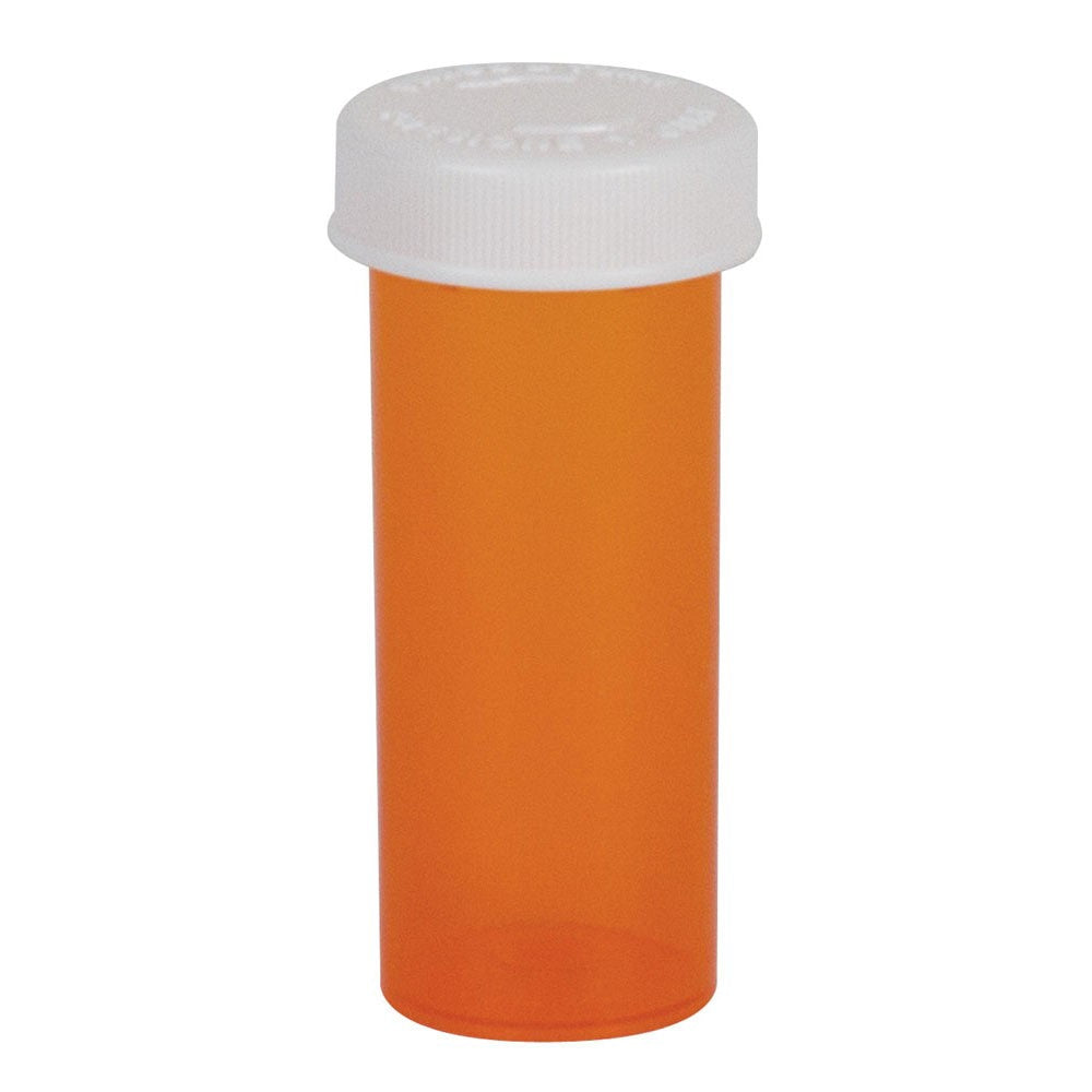 Prescription Vial Ezydose® Push & Turn 30 DRAM Amber - BeHope