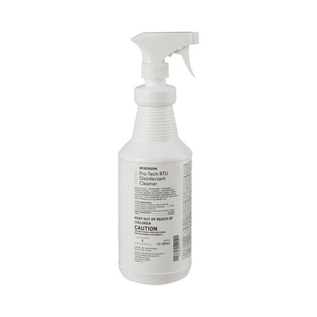 Surface Disinfectant Cleaner McKesson Pro-Tech Quaternary Based J-Fill® Dispensing Systems Liquid 32 oz. Bottle Floral Scent NonSterile - BeHope