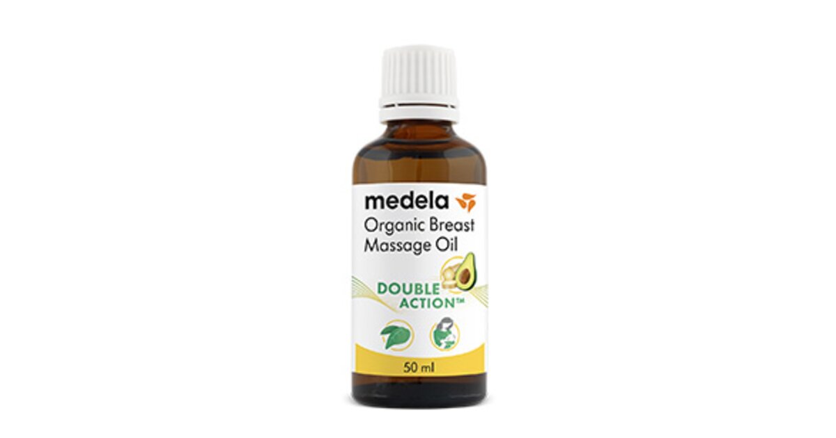 Massage Treatment Medela Organic 50 Ml Bottle Unscented Oil - Behope