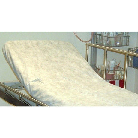 Gurney Sheet Rapid Refresh™ Fitted 37 X 85 Inch White Spunbond Polypropylene Disposable - BeHope