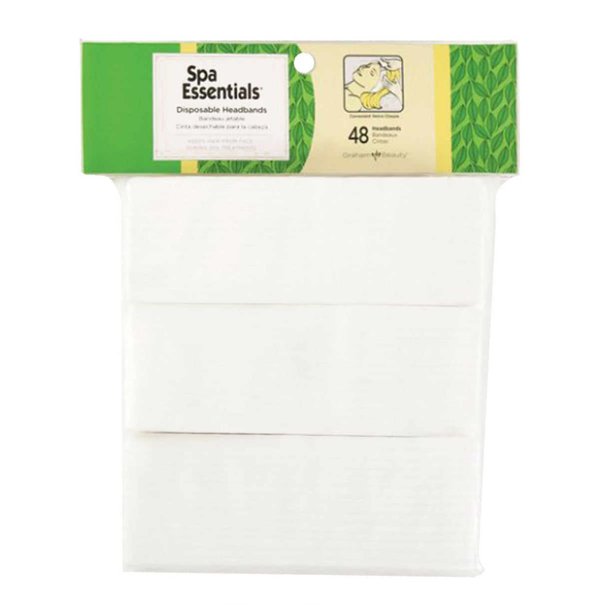 Headband Spa Essentials® White One Size Fits Most - BeHope