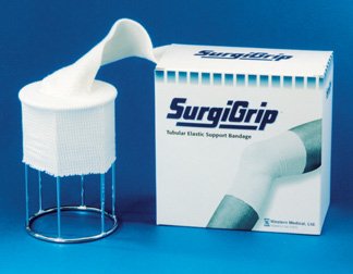 Elastic Tubular Support Bandage Surgigrip® 6-3/4 Inch X 11 Yard Small Trunk Pull On White NonSterile 8 to 12 mmHg - BeHope