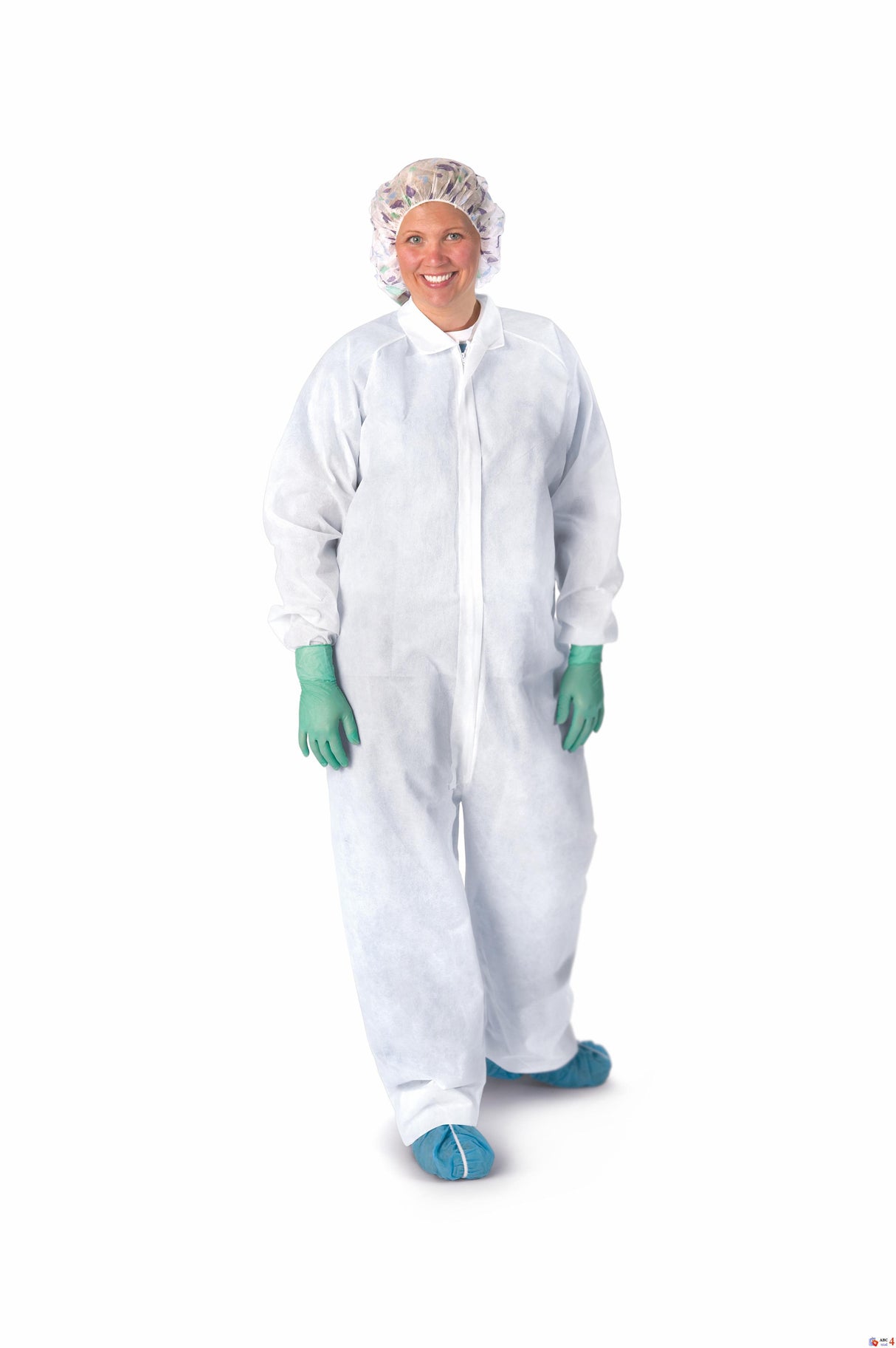 Coverall X-Large White Disposable NonSterile - BeHope