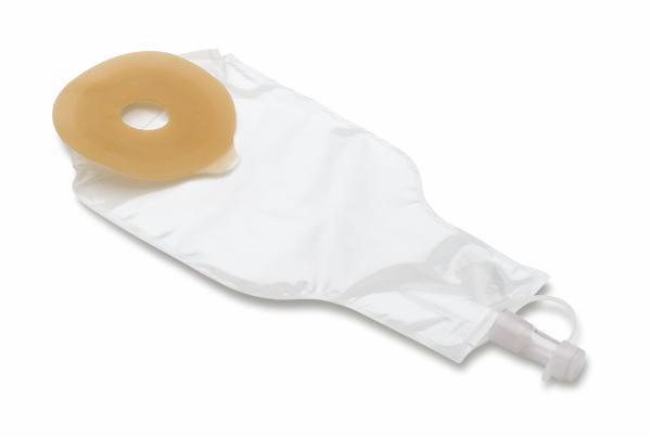 Rectal Collection Pouch Flextend™ One-Piece System 10 Inch Length Trim To Fit Drainable - BeHope