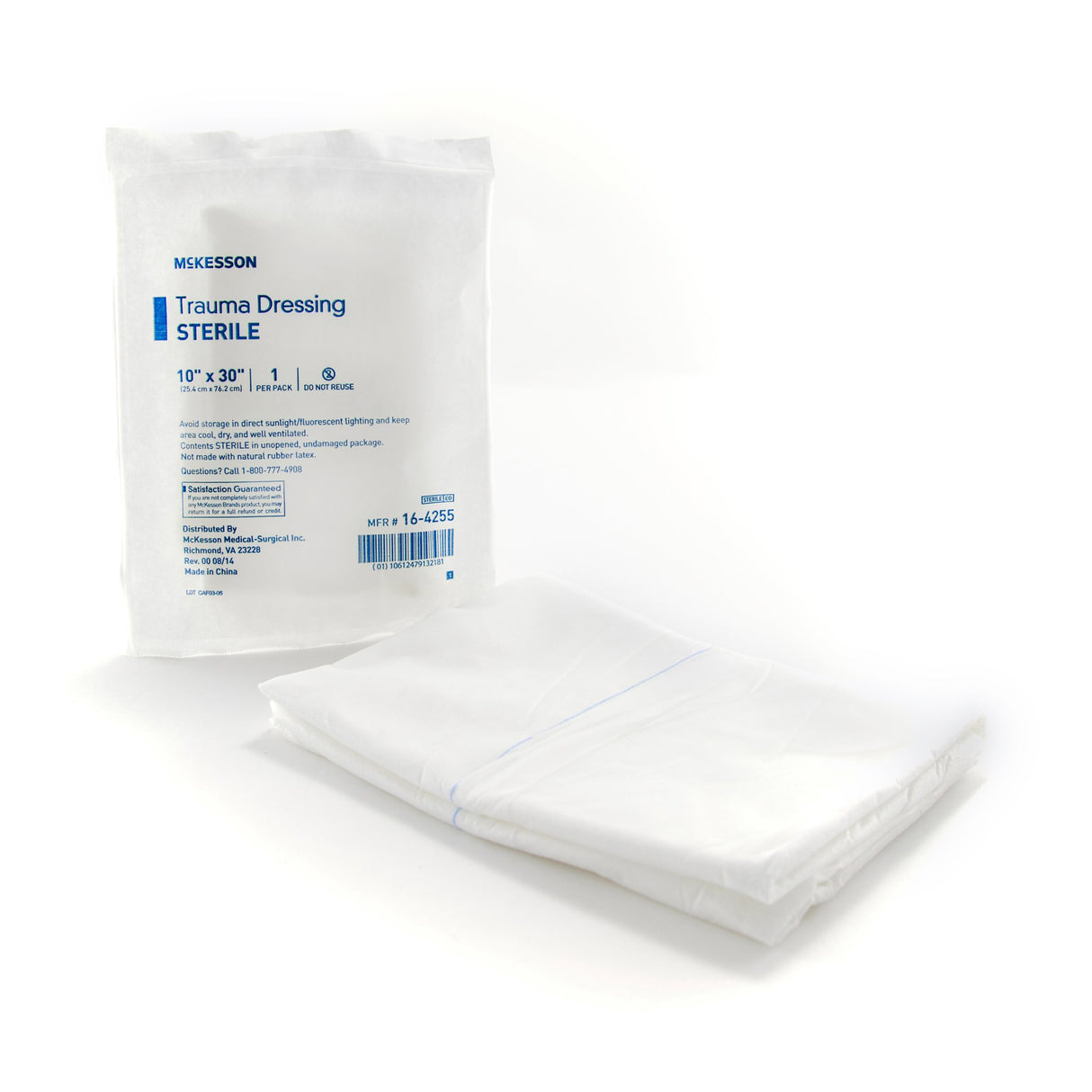 Trauma Dressing McKesson 10 X 30 Inch Sterile 1 per Pack - BeHope