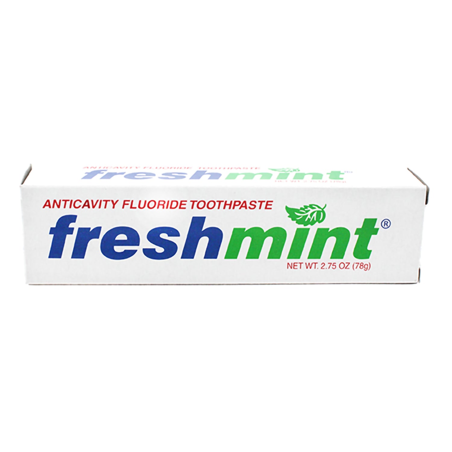 Toothpaste Freshmint® Mint Flavor 2.75 oz. Tube - BeHope