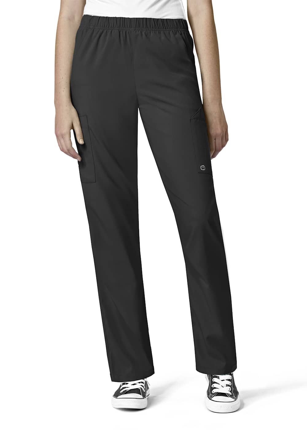 Scrub Pants Wink™ W123 Cargo Medium Black Unisex - Behope
